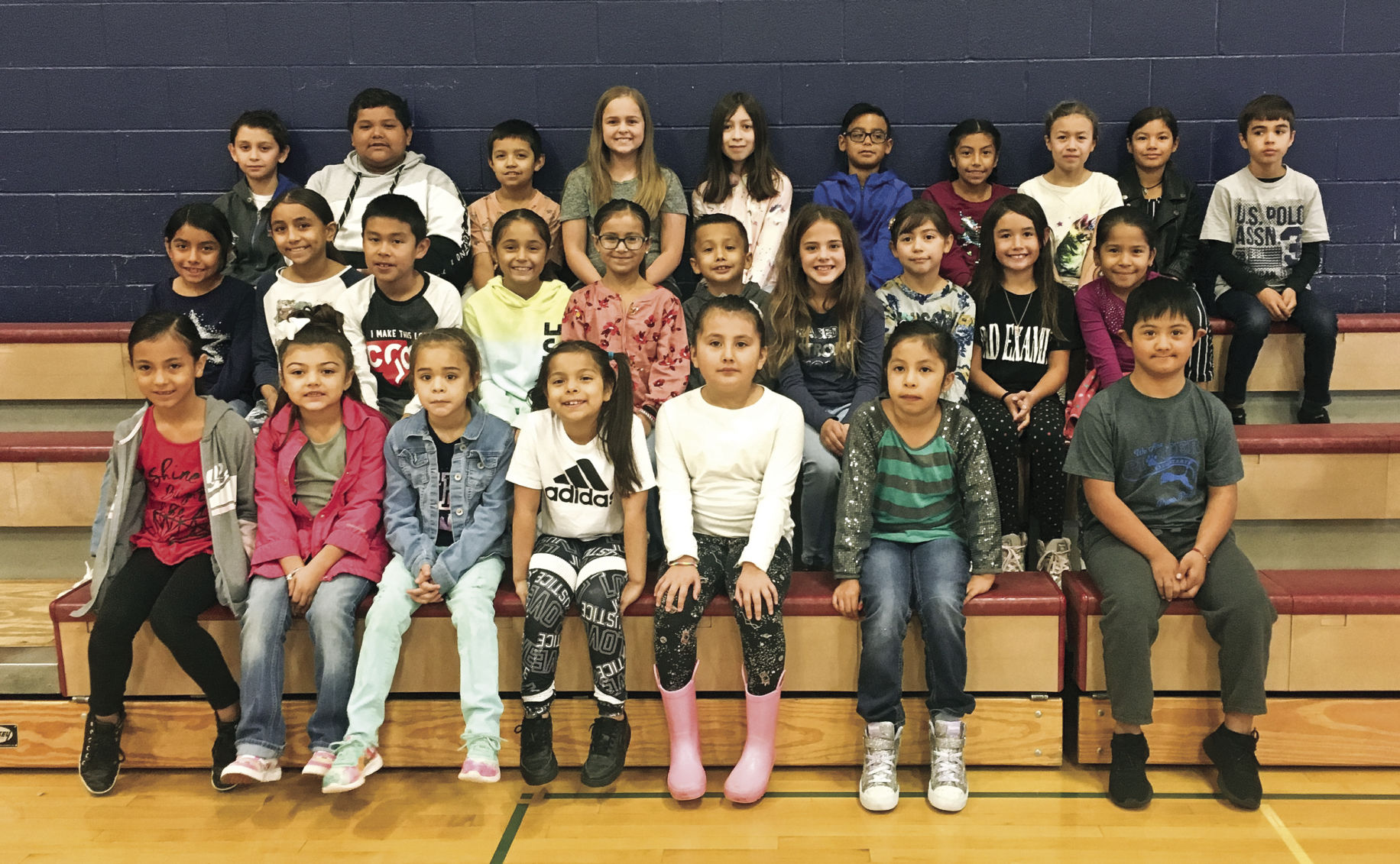 Pioneer Elementary School Students of the Month